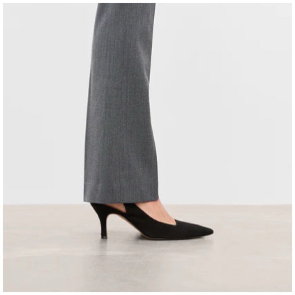 Flattered • Franchesca Suede Pumps • Black • EU 41 / Women’s 10.5 (2.55” Heel) - Picture 2 of 7